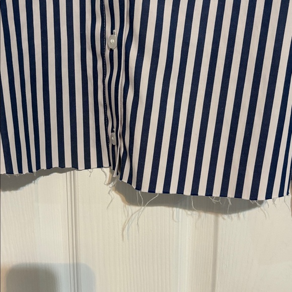 Zara cropped button down XS - Picture 2 of 5